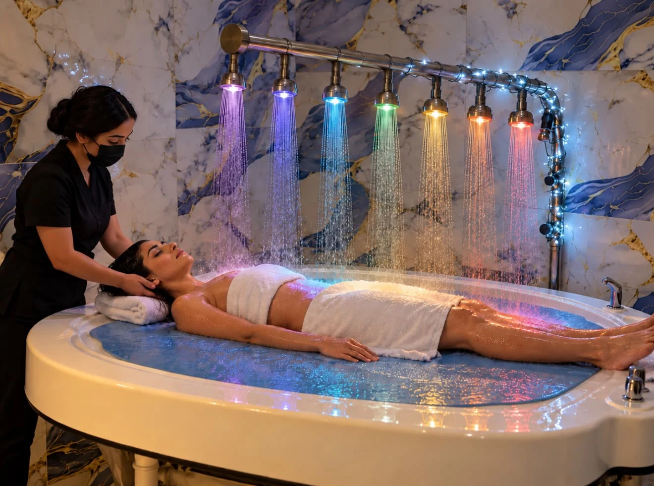 Korean Body Scrub With 7 Chakra Showers at Argana